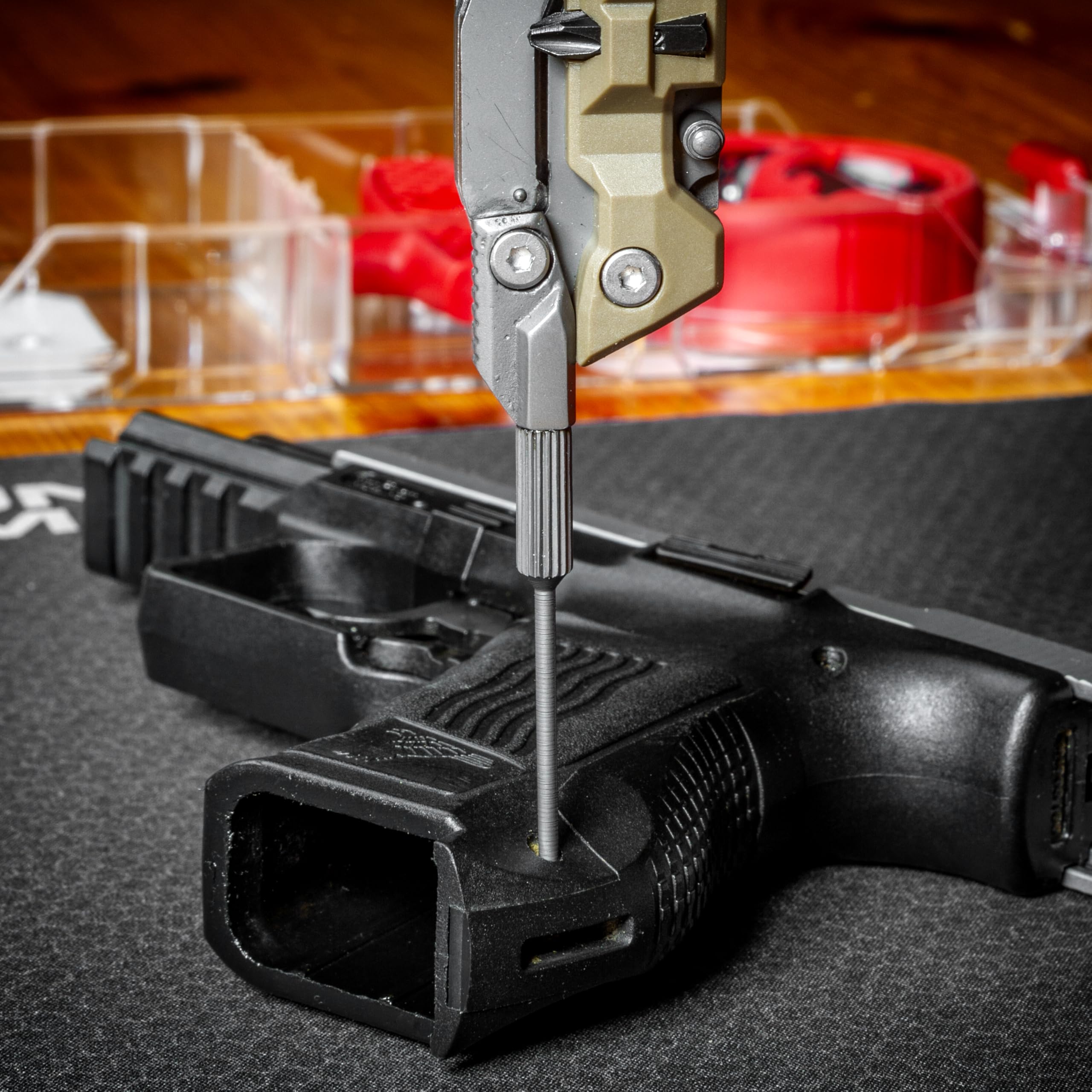 Pin punch for takedown with Glock compatibility