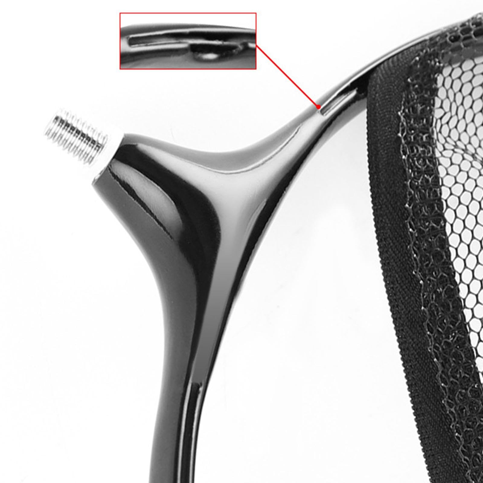 Pistro 40cm net head ready for safe catch and release with easy care.