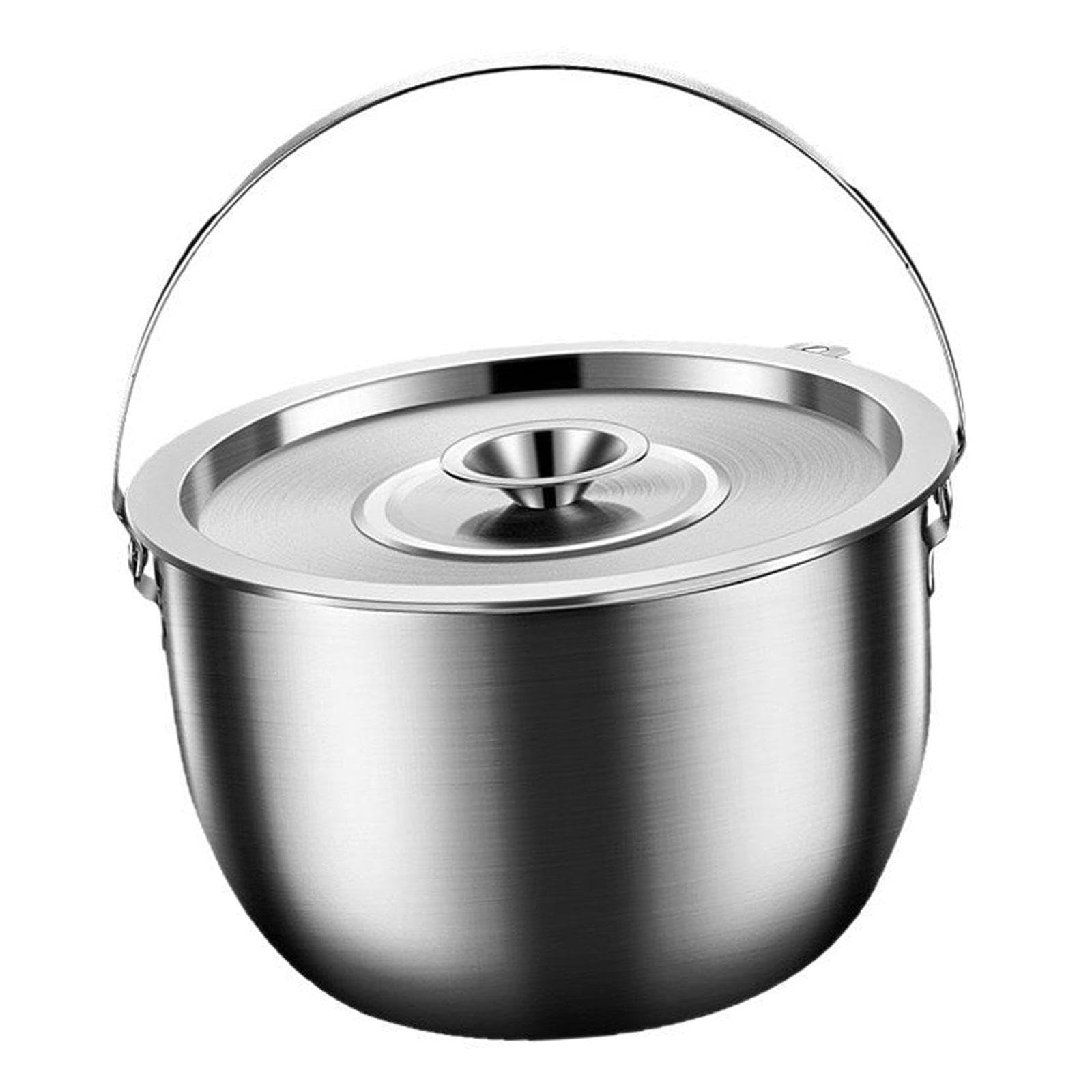 pistro portable hanging pot with handle for easy travel