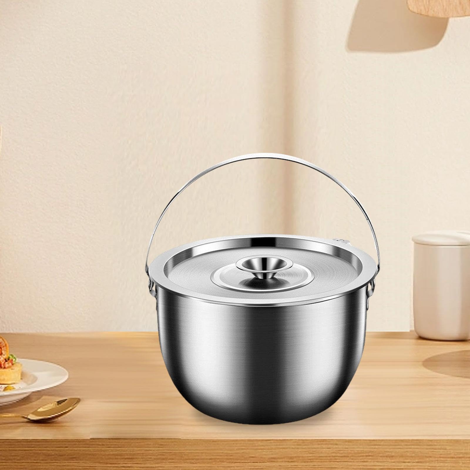 pistro outdoor indoor use pot suitable for camping and home