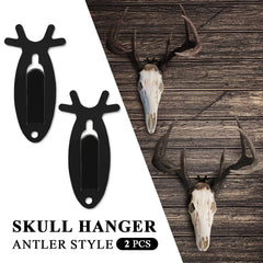 PIT66 hanging deer mule antelope bracket adds decorative touch to wall