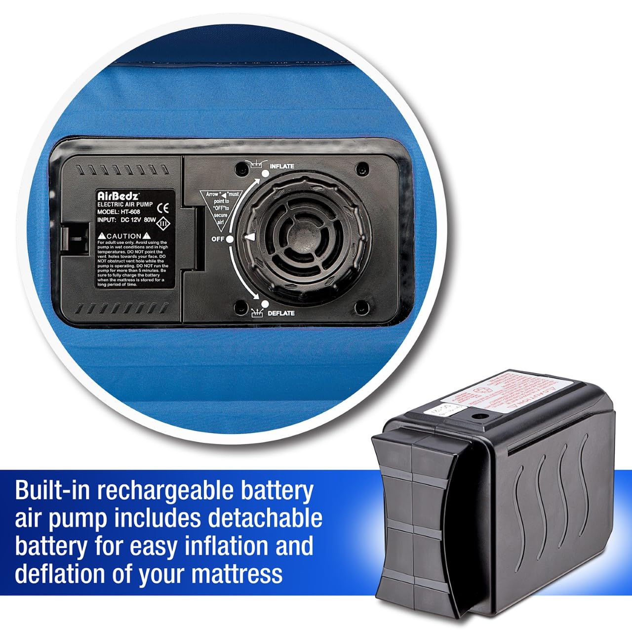 Pittman Outdoors AirBedz durable-materials image signals rugged outdoor durability