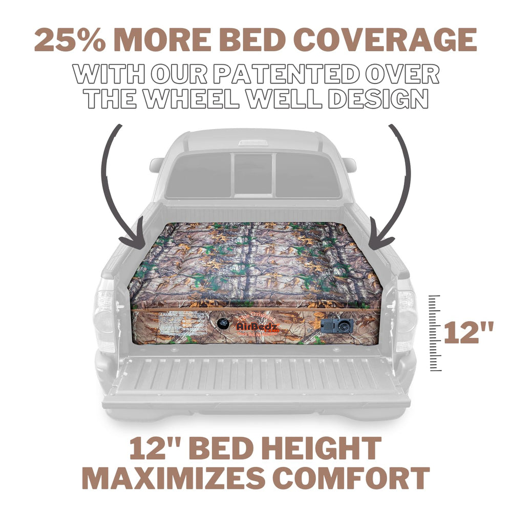 Pittman Outdoors AirBedz built-in pump inflates quickly for easy on-the-go camping sleep