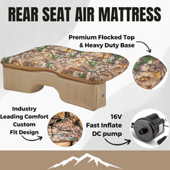 Pittman Outdoors AirBedz DC pump inflates quickly for setup.