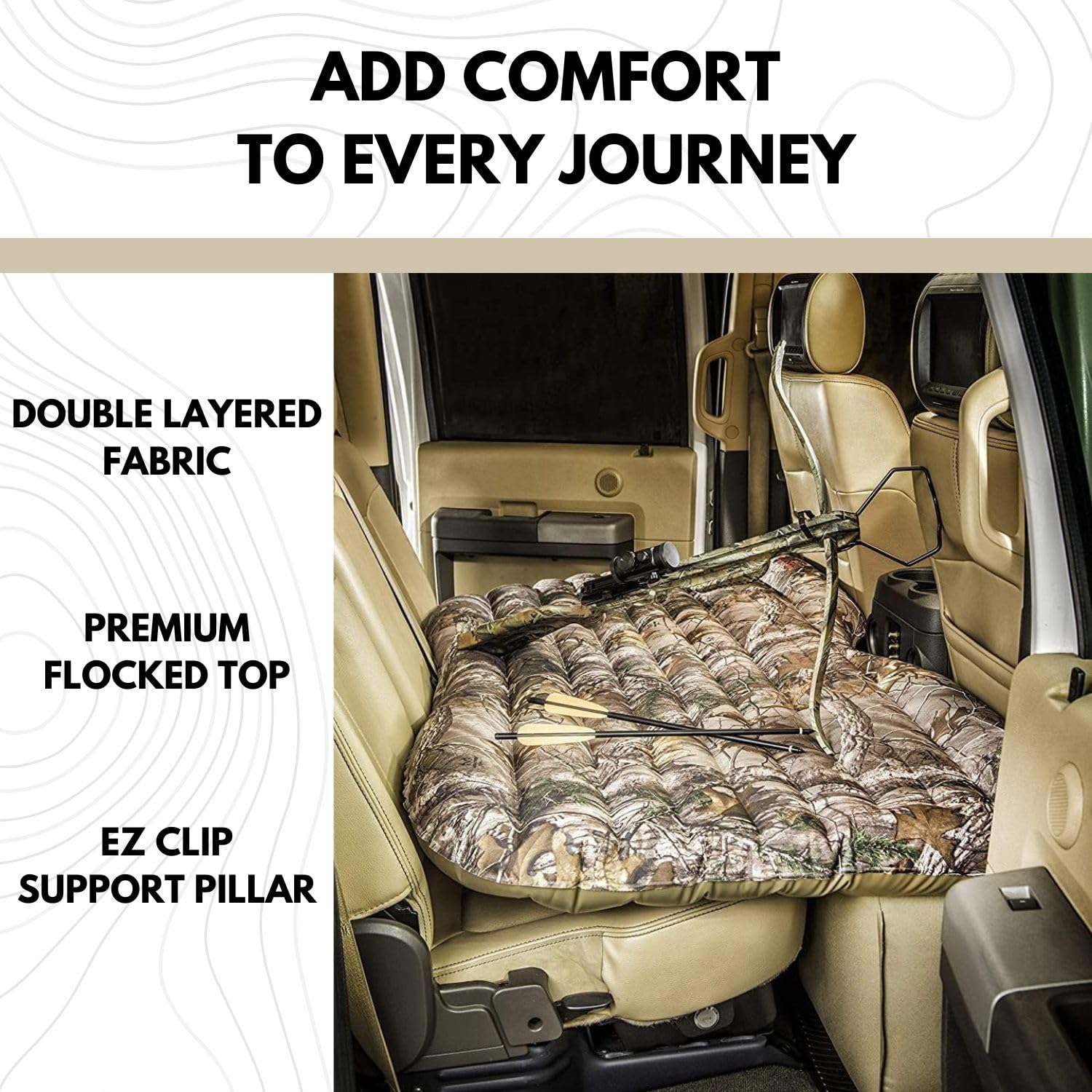 Pittman Outdoors AirBedz deflation-resistant fabric improves durability.