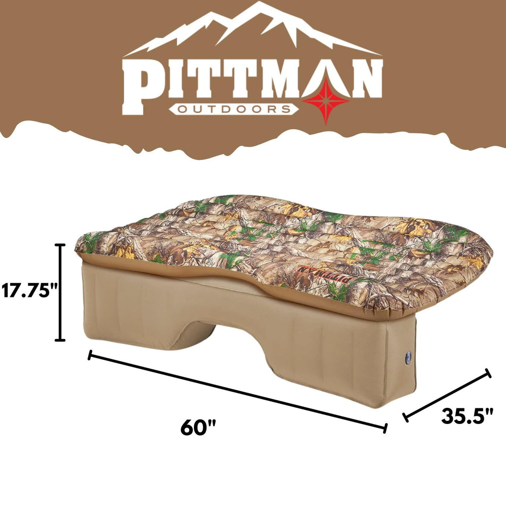 Pittman Outdoors AirBedz soft flocked topper enhances comfort.