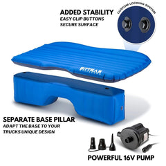 Pittman Outdoors AirBedz storage bag and pillow simplify packing.