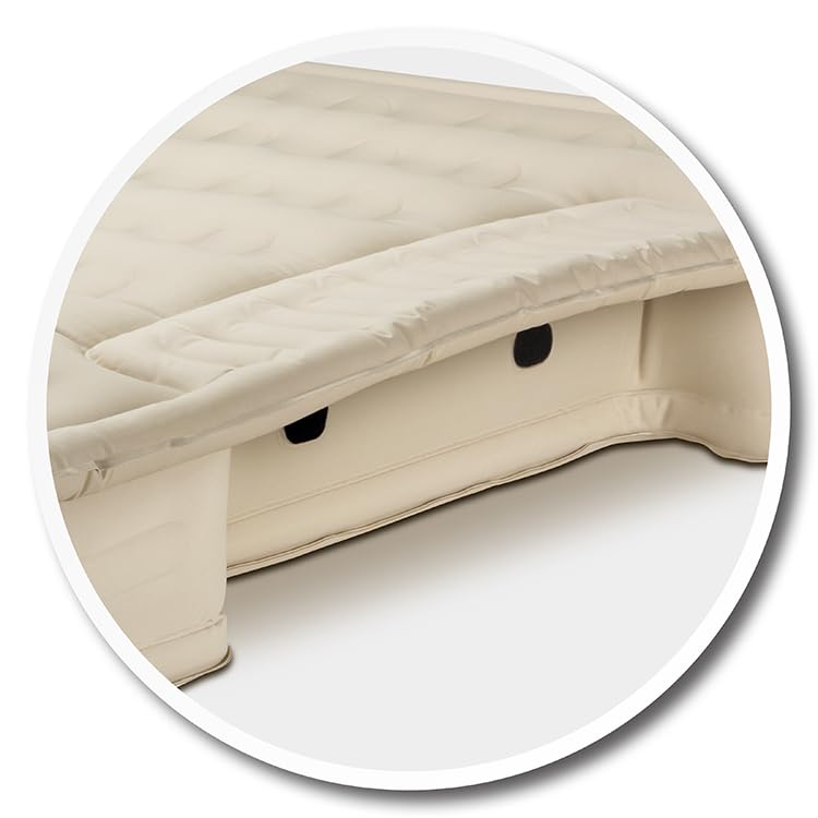 Durable puncture-resistant fabric used on Pittman Outdoors AirBedz truck bed mattress