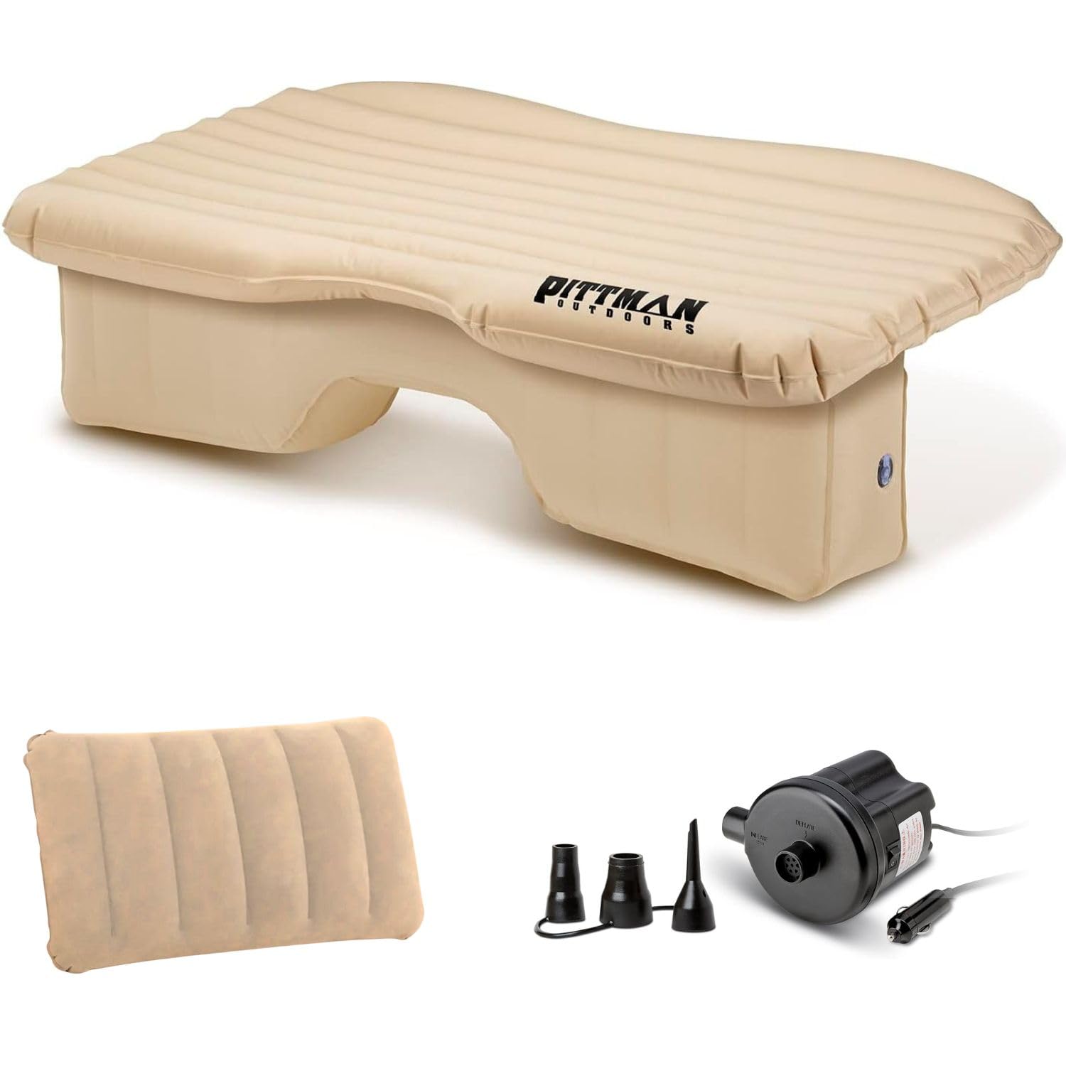 Pittman Outdoors backseat bed with 60-inch mattress for trucks and SUVs