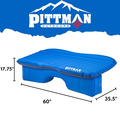 Pittman Outdoors DC pump enables quick inflation for on-the-go setups.
