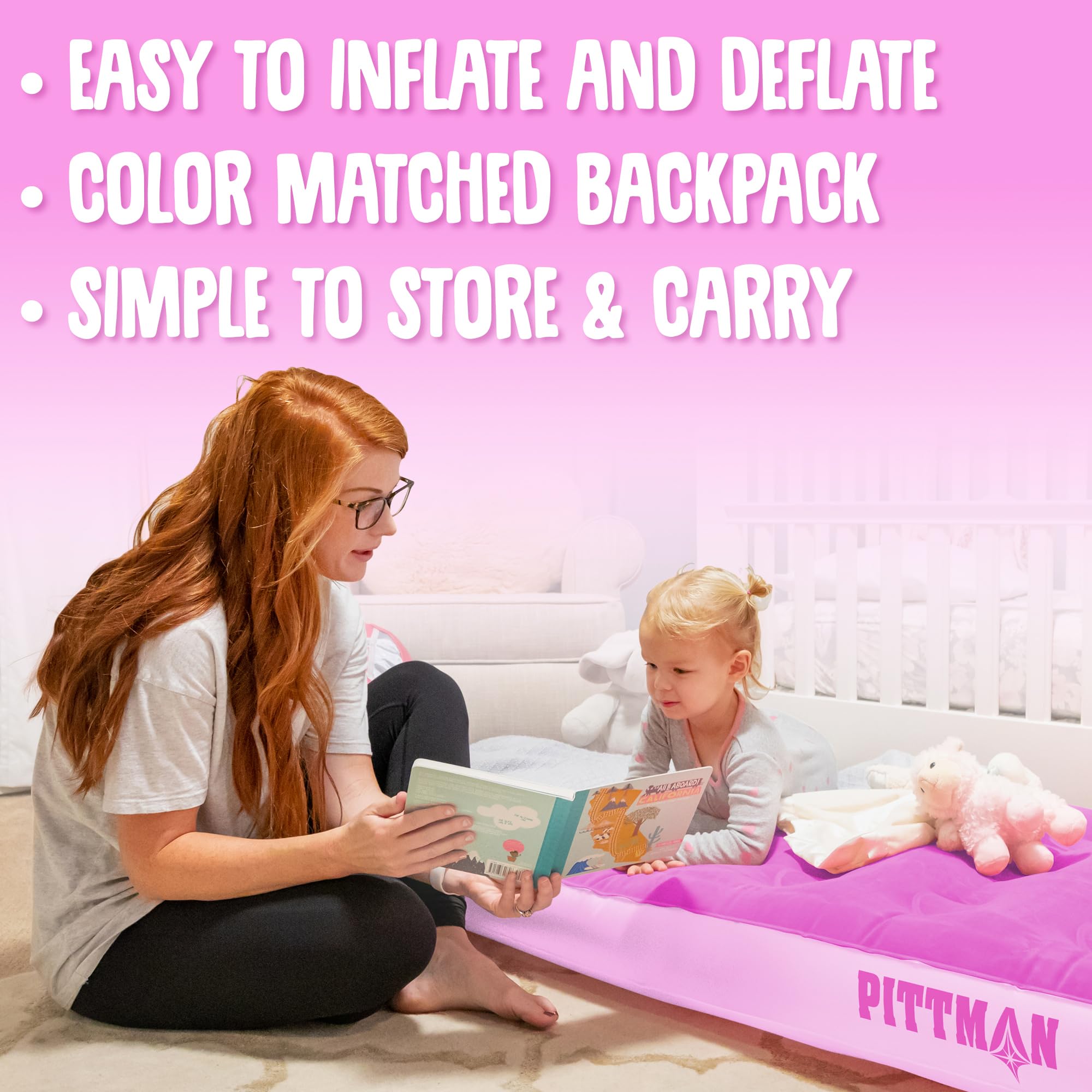 Kidmat Deluxe flocked top with 9-inch height for stable support