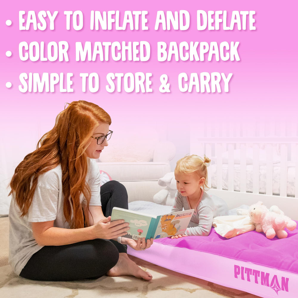 Kidmat Deluxe flocked top with 9-inch height for stable support