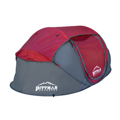 Pittman Outdoors PPI-POPUP2X tent, spacious 2-person interior for beach or campground use.