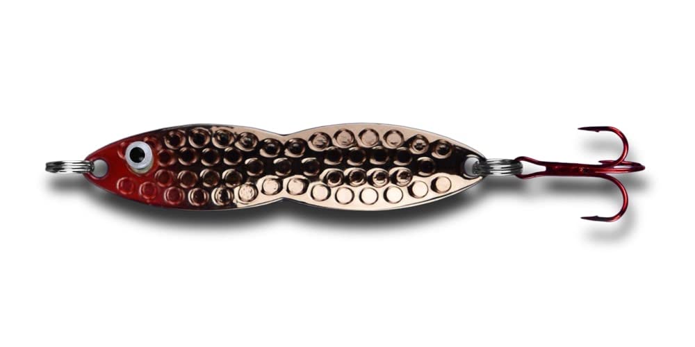 PK Lures Flutter Fish glow eyes highlight visibility in low light or stained water