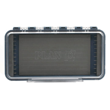 Plan D Pack Fly Box Articulated Plus keeps articulated flies secure and dry in rugged conditions.