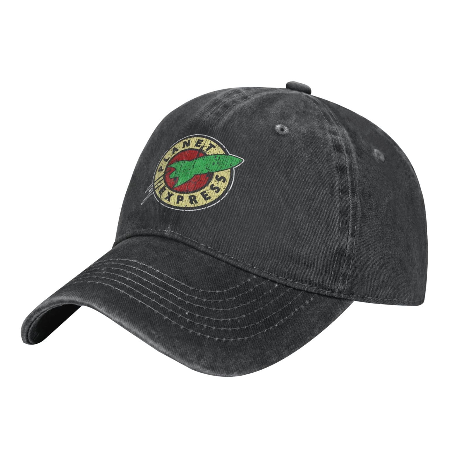 Planet Express cap - side view with curved brim