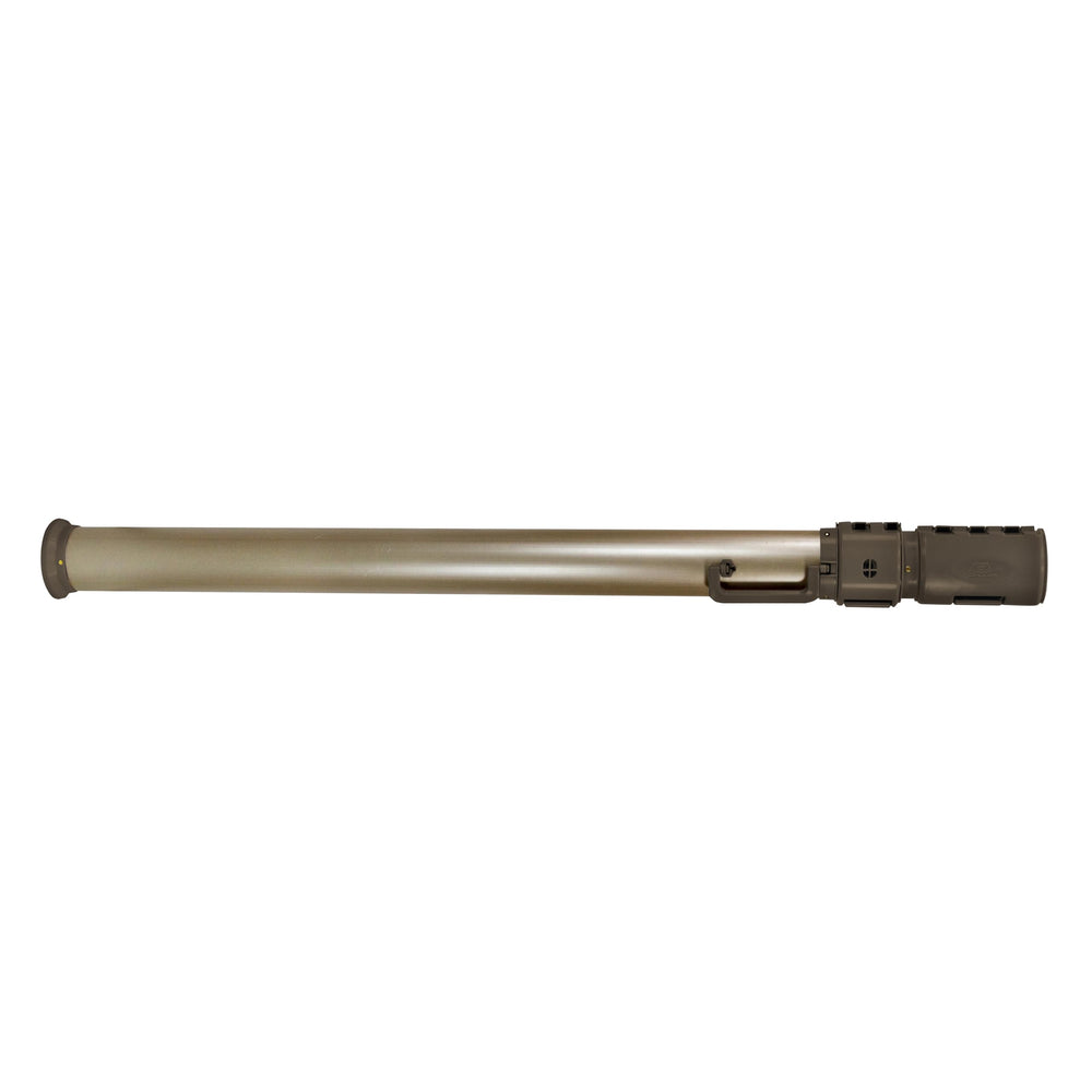 Plano 64-Inch Rod Case front view shows foam padding protecting rod tips during transport