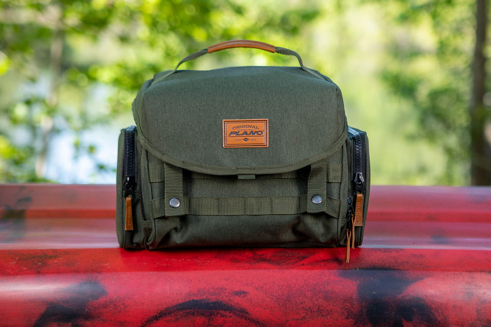 Plano A-Series 3600 tackle bag with MOLLE attachments for secure gear.