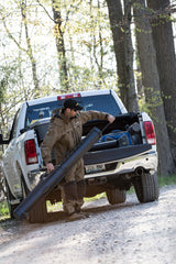Plano Airliner Telescoping Rod Case collapses to compact size for easy storage