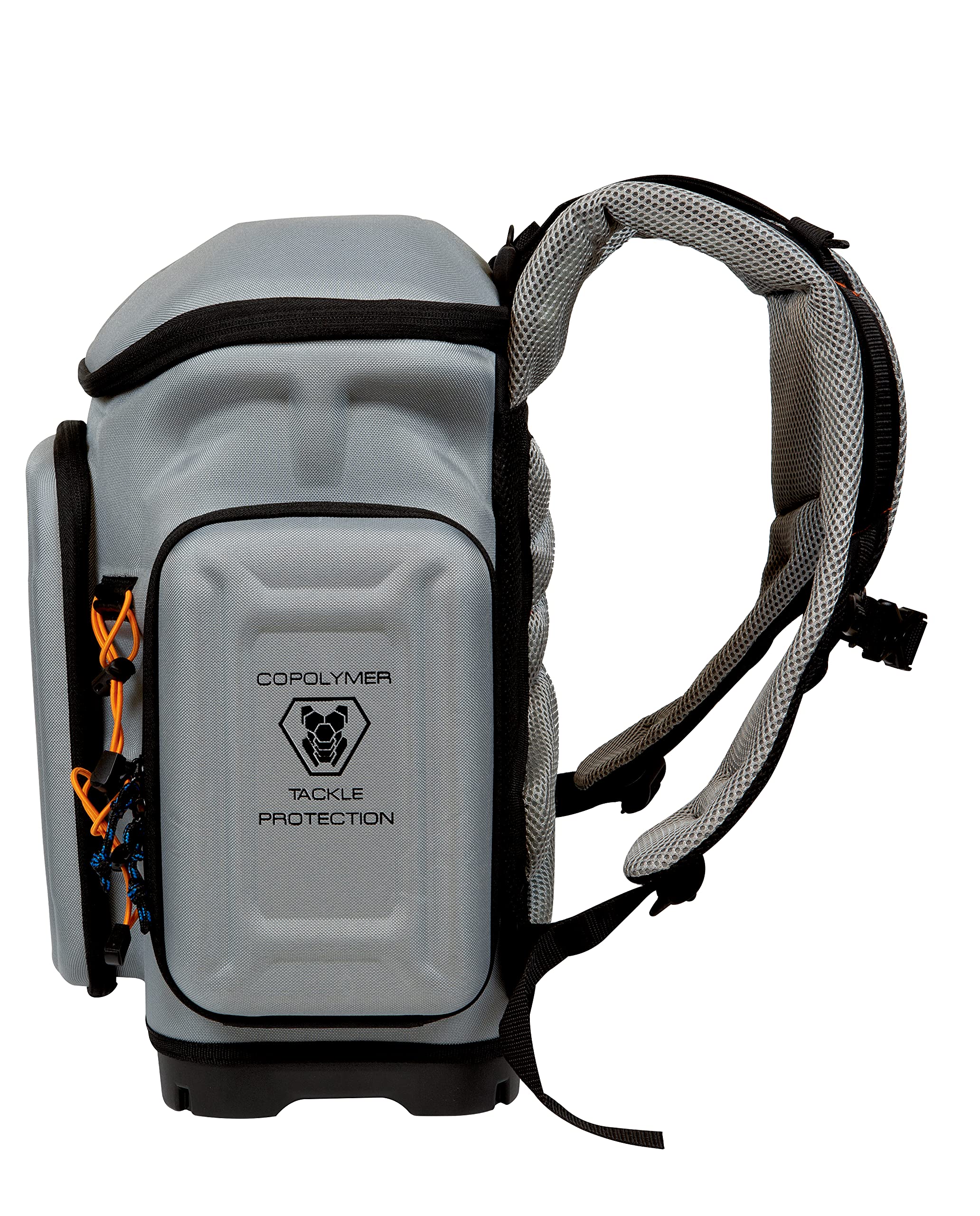 Plano Atlas padded shoulder straps provide comfortable all-day carry