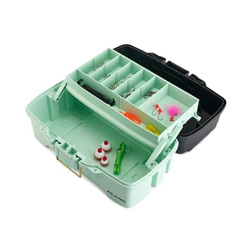 Plano Catch All Tray Tackle Box Kit adjustable dividers for customizable tackle.