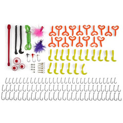 Plano Catch All Tray Tackle Box Kit open tray demonstrates customizable compartments.