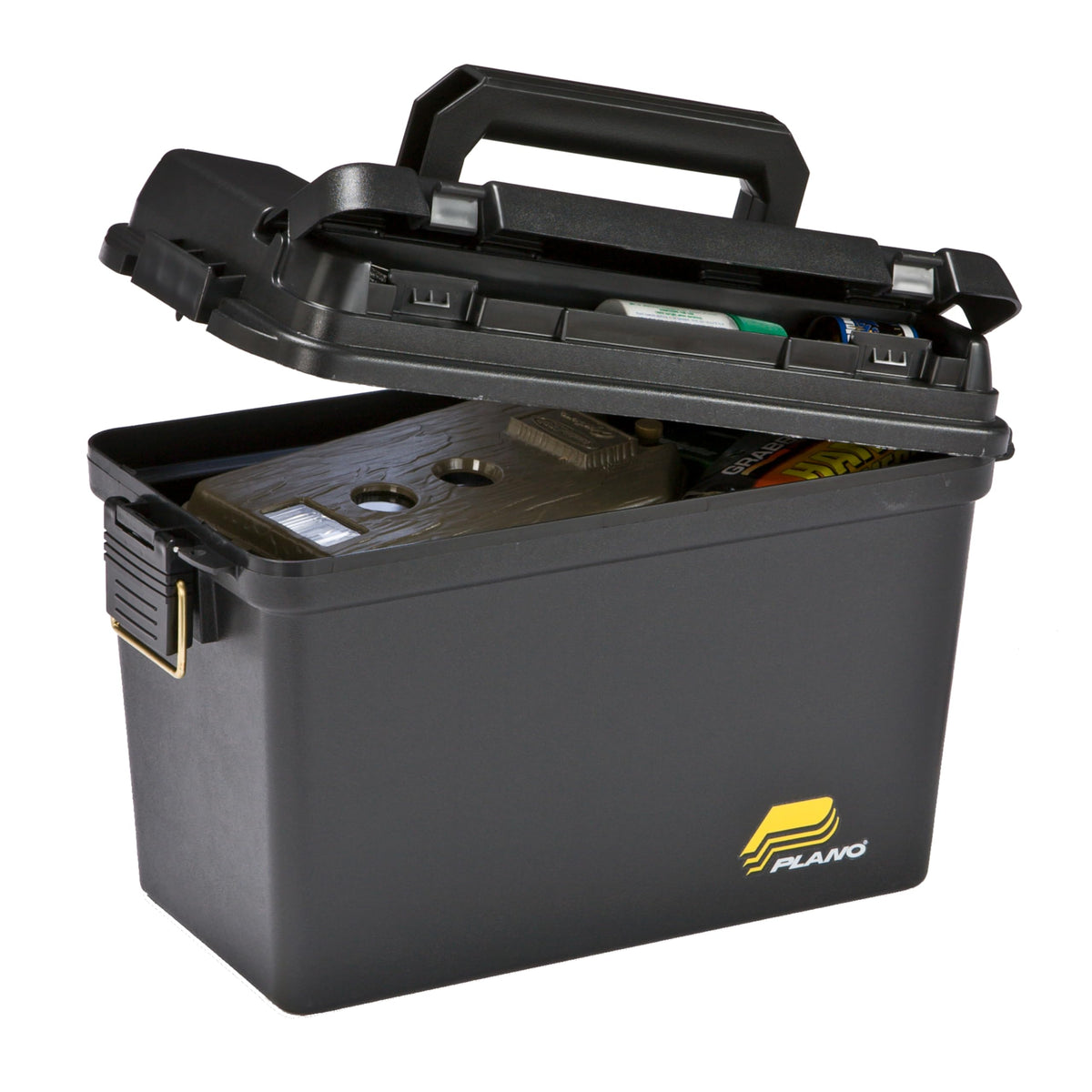 Plano Deep Field Box 1612 interior dimensions showing roomy ammo storage and gear.