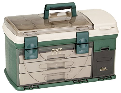Plano DuraView front door opens to reveal three drawers