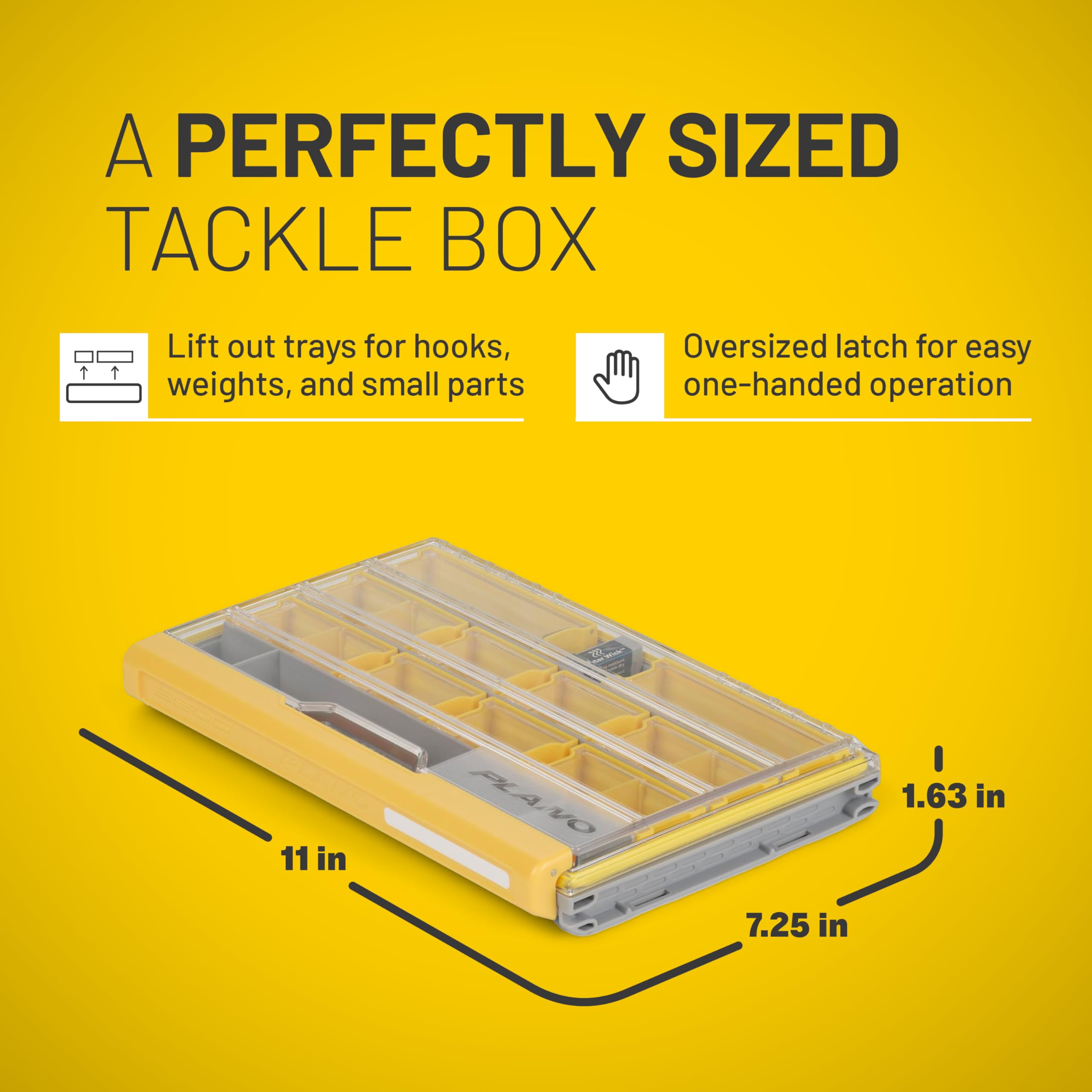 Plano EDGE 3600 waterproof seal demonstrates reliable protection in damp marine environments.