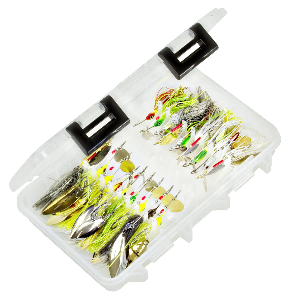 Plano Elite Series Spinnerbait StowAway 3600 keeps lures organized for quick water access.