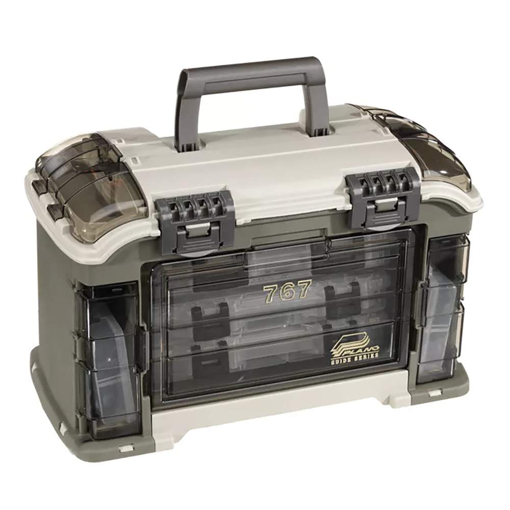 Plano Elite Series with multiple StowAway boxes and wallet for comprehensive storage.