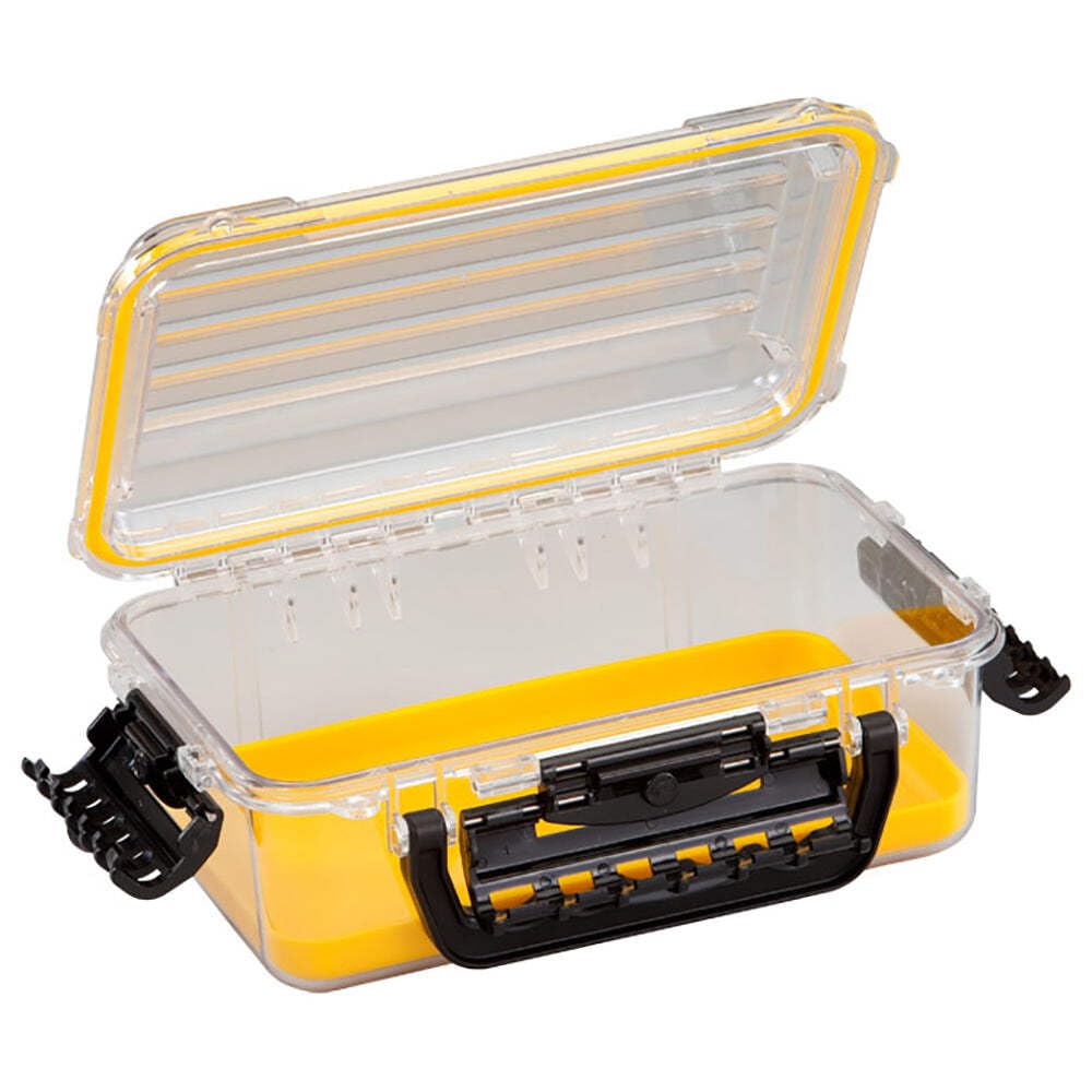 Plano Guide Series 3600 field box provides waterproof protection for valuables on water