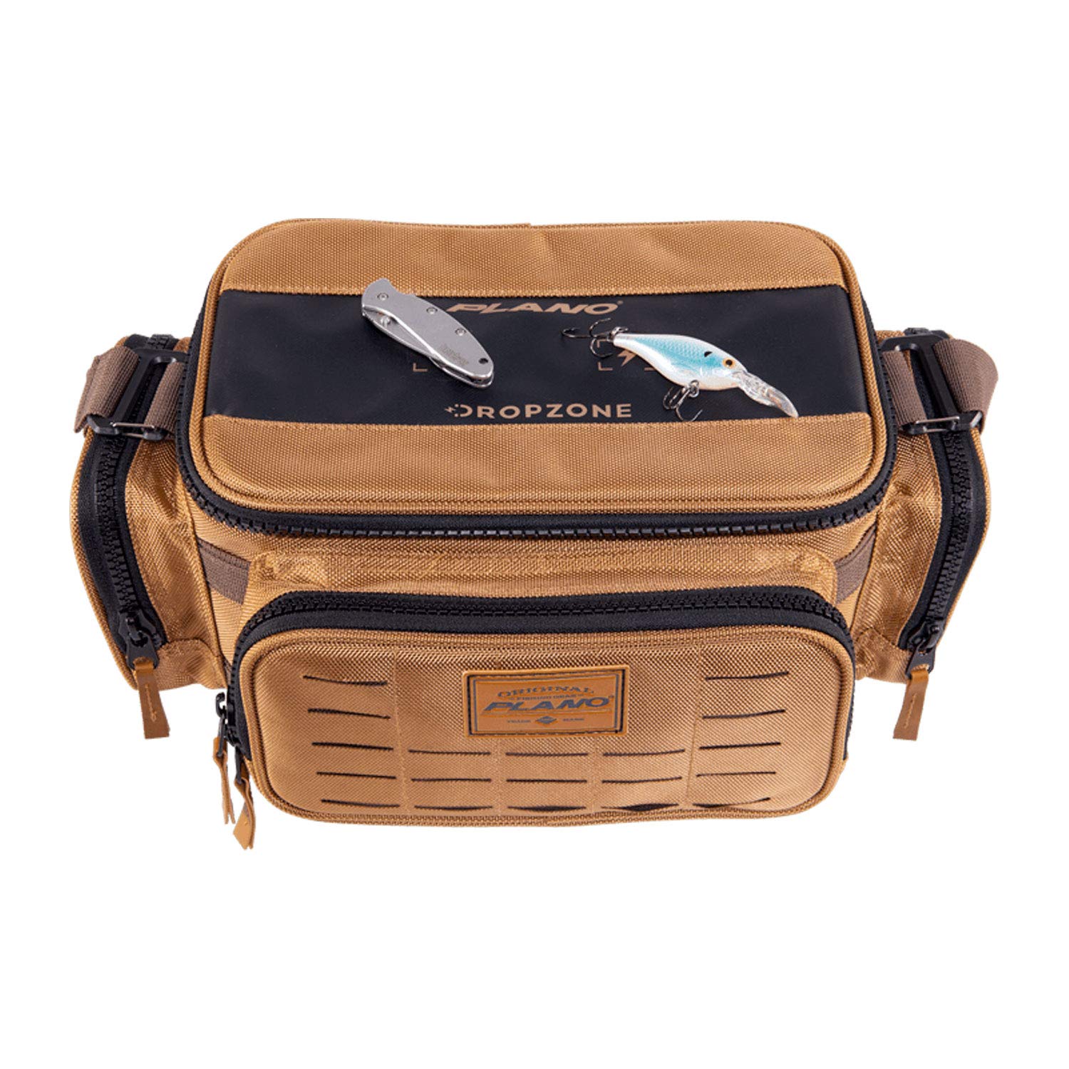 Plano Guide Series 3700 tackle bag includes five 3700 and one 3600 StowAway boxes for organized tackle.