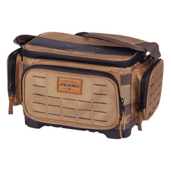 Plano Guide Series 3700 tackle bag with hard-backed shell for durable onboard storage.