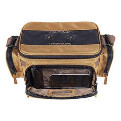 Plano Guide Series 3700 tackle bag with waterproof base guards gear from splashes.