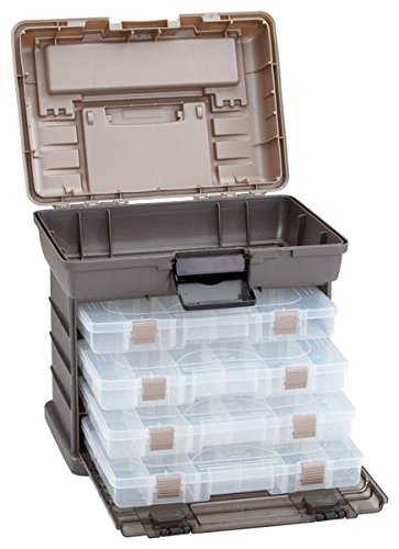 Plano Guide Series StowAway rack storage holding four 3700 boxes for versatile setups