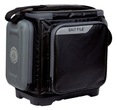 Plano KVD 3600 Signature bag side view highlighting molded pockets that protect gear.