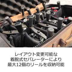 Plano Reel Locker interior foam adds an extra protection layer for reels