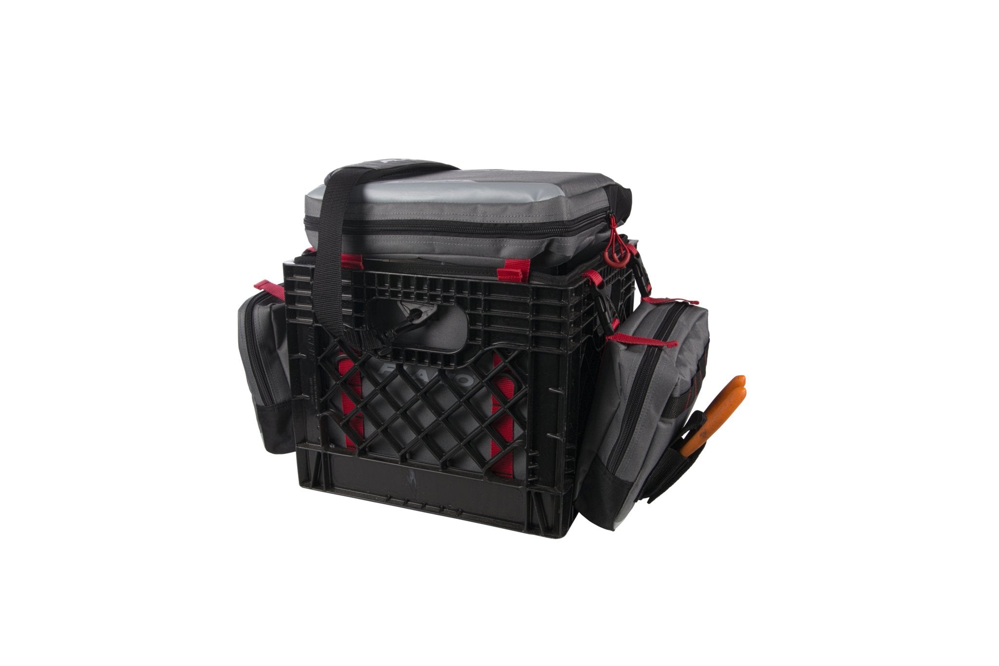 Plano PLAB88140 crate soft bag showing durable water-resistant fabric and sturdy zippers.