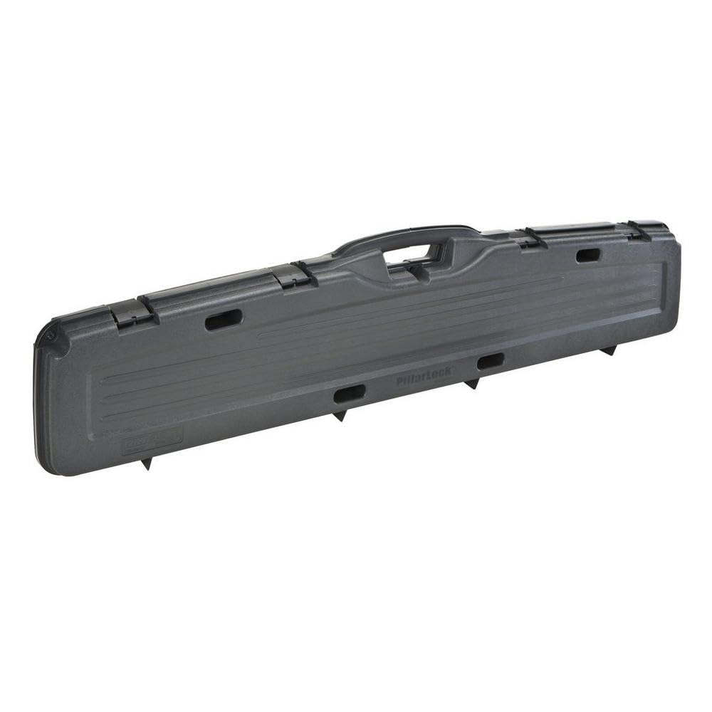 Plano Pro-Max Series single gun case in black with PillarLock and hard-shell protection.