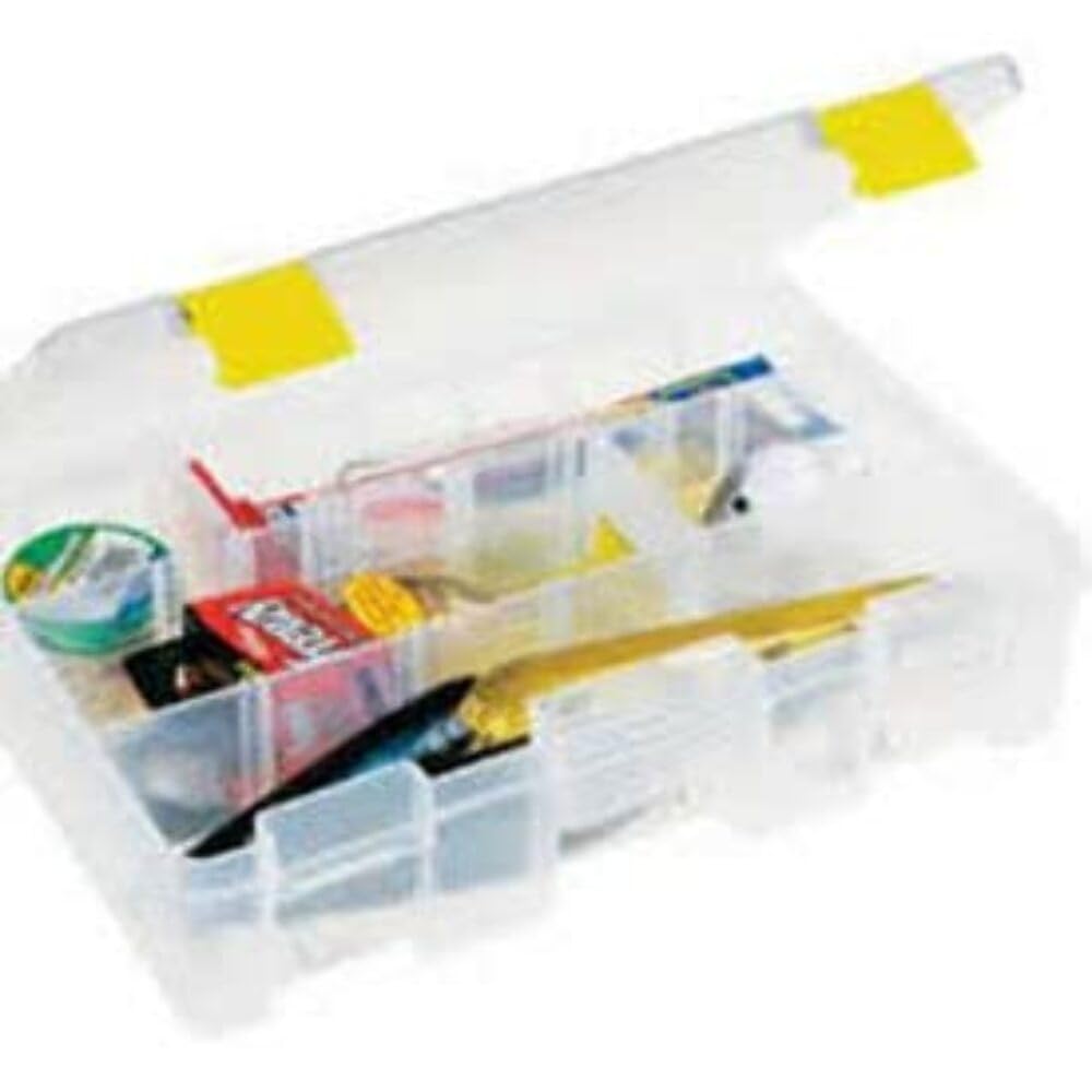 Plano ProLatch StowAway 4-9 box with clear lid for visible organization of small parts.