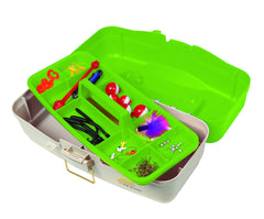 Plano Ready-Set-Fish 1-Tray Box keeps tackle organized for quick on-water prep.