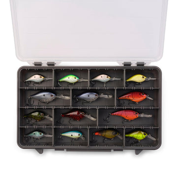Transparent lid for easy content identification