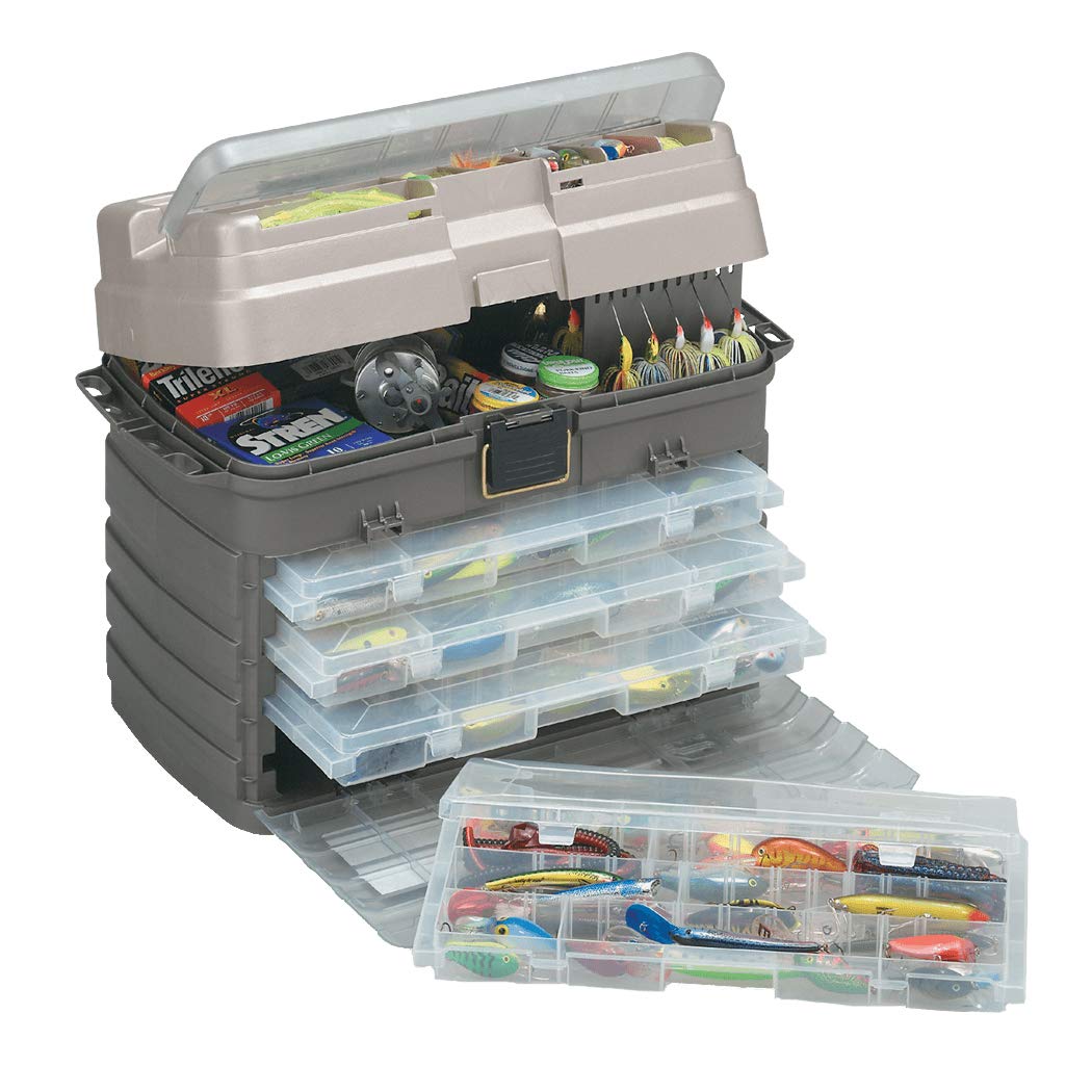 Plano StowAway tackle system with four removable boxes for organized fishing gear