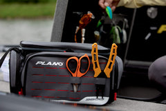 Plano two Stowaway boxes demonstrate organized bait and lure storage for quick changes