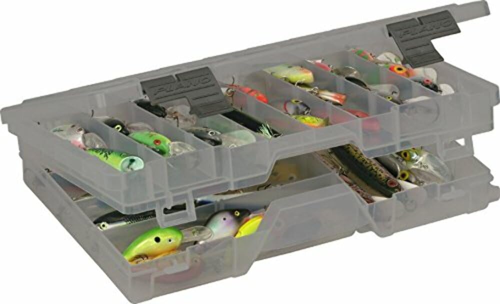 Plano two-tier stowaway 3700 smoke base storage for bulk gear.