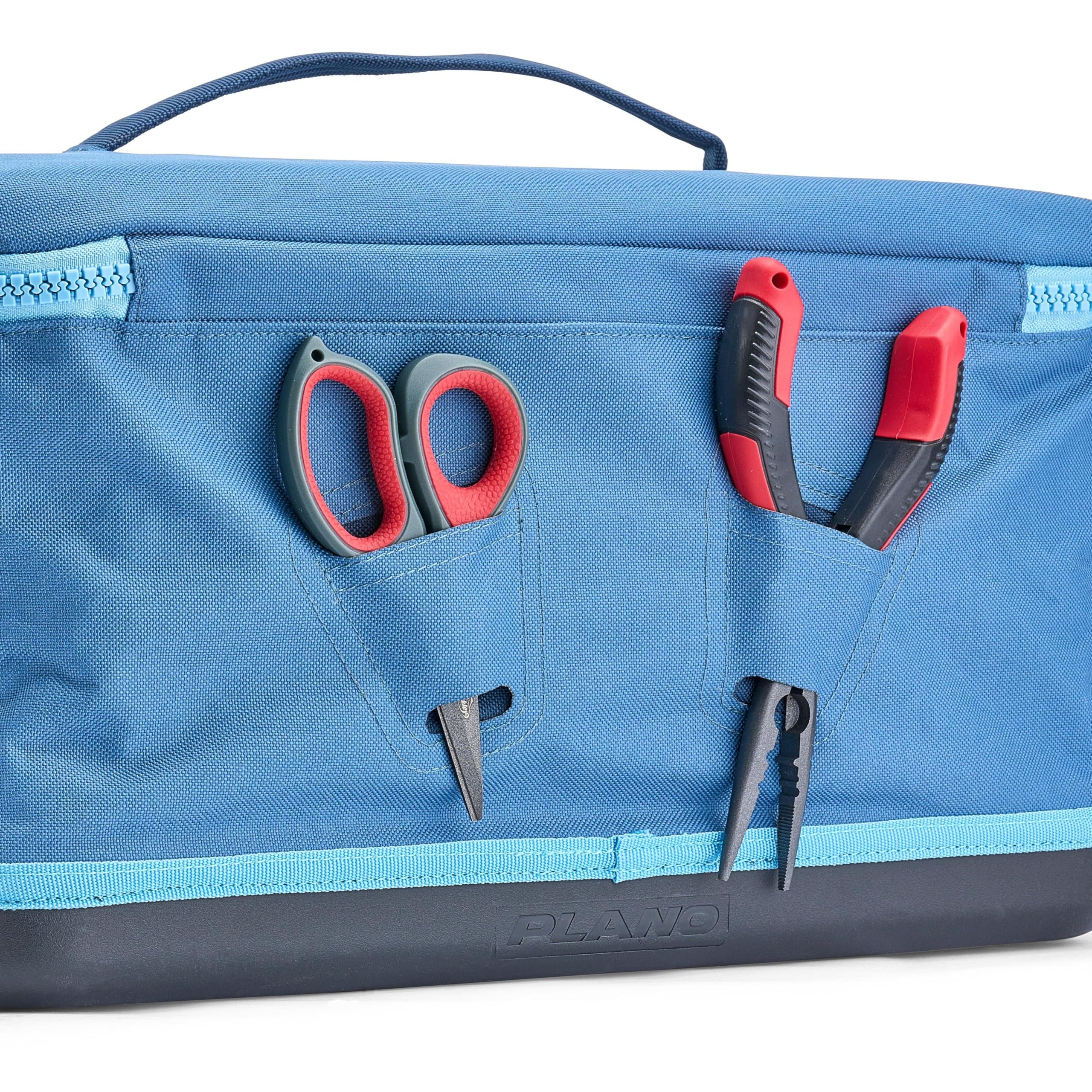 Plano Weekend Series bag in an outdoor fishing setting