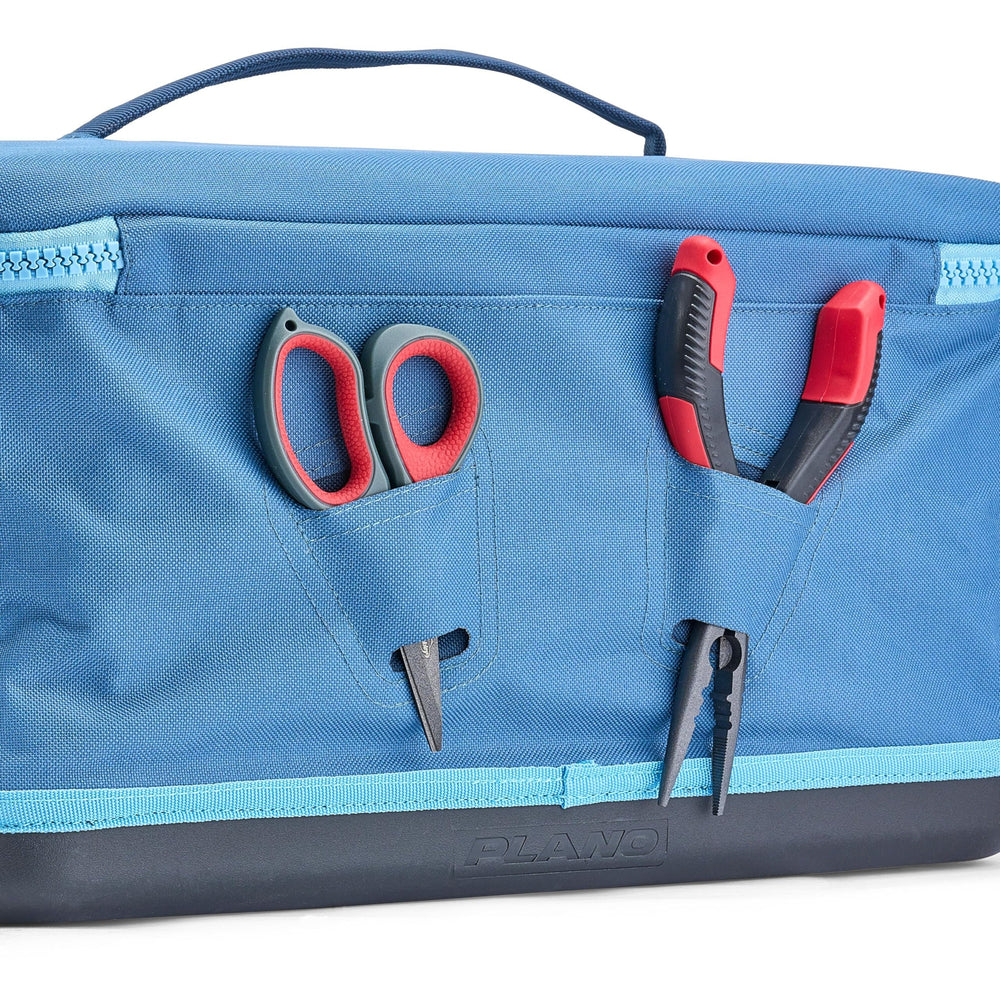 Plano Weekend Series bag in an outdoor fishing setting