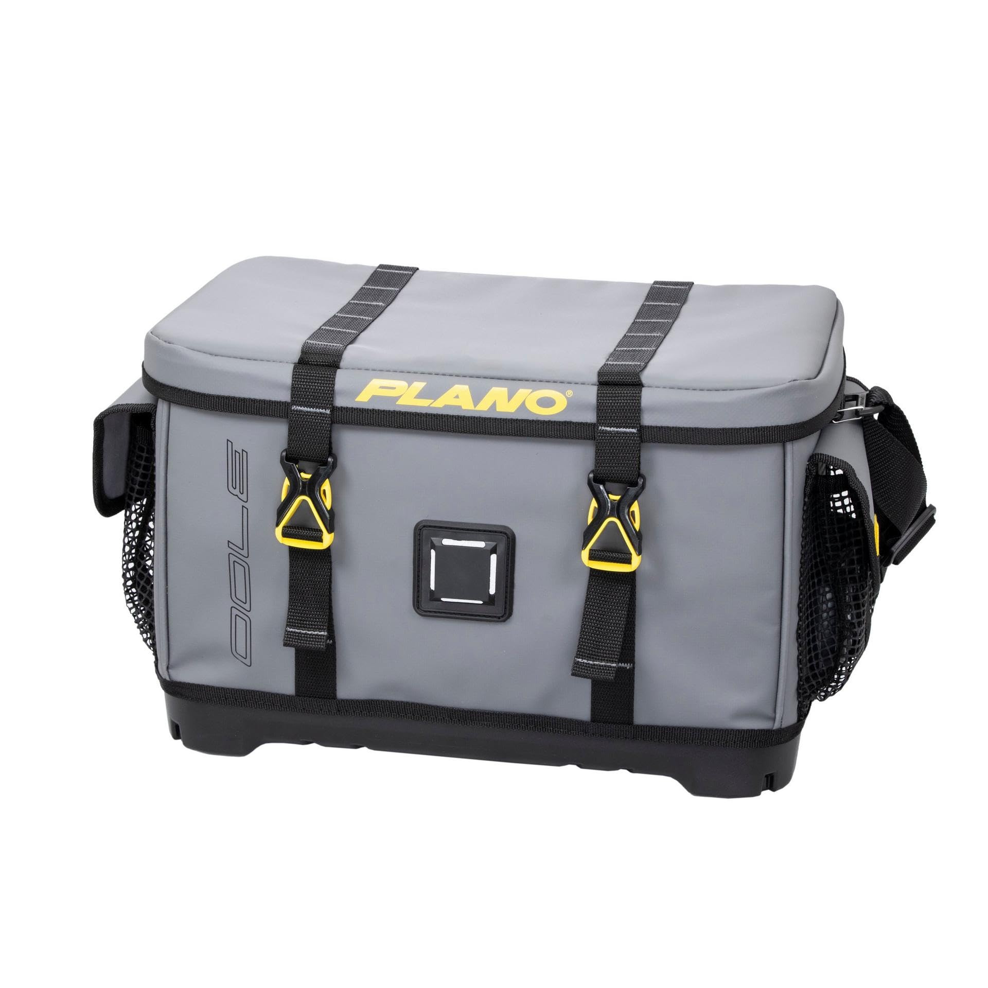 Plano Z-Series 3700 Tackle Bag front view highlighting rugged PVC and quick-dry pockets