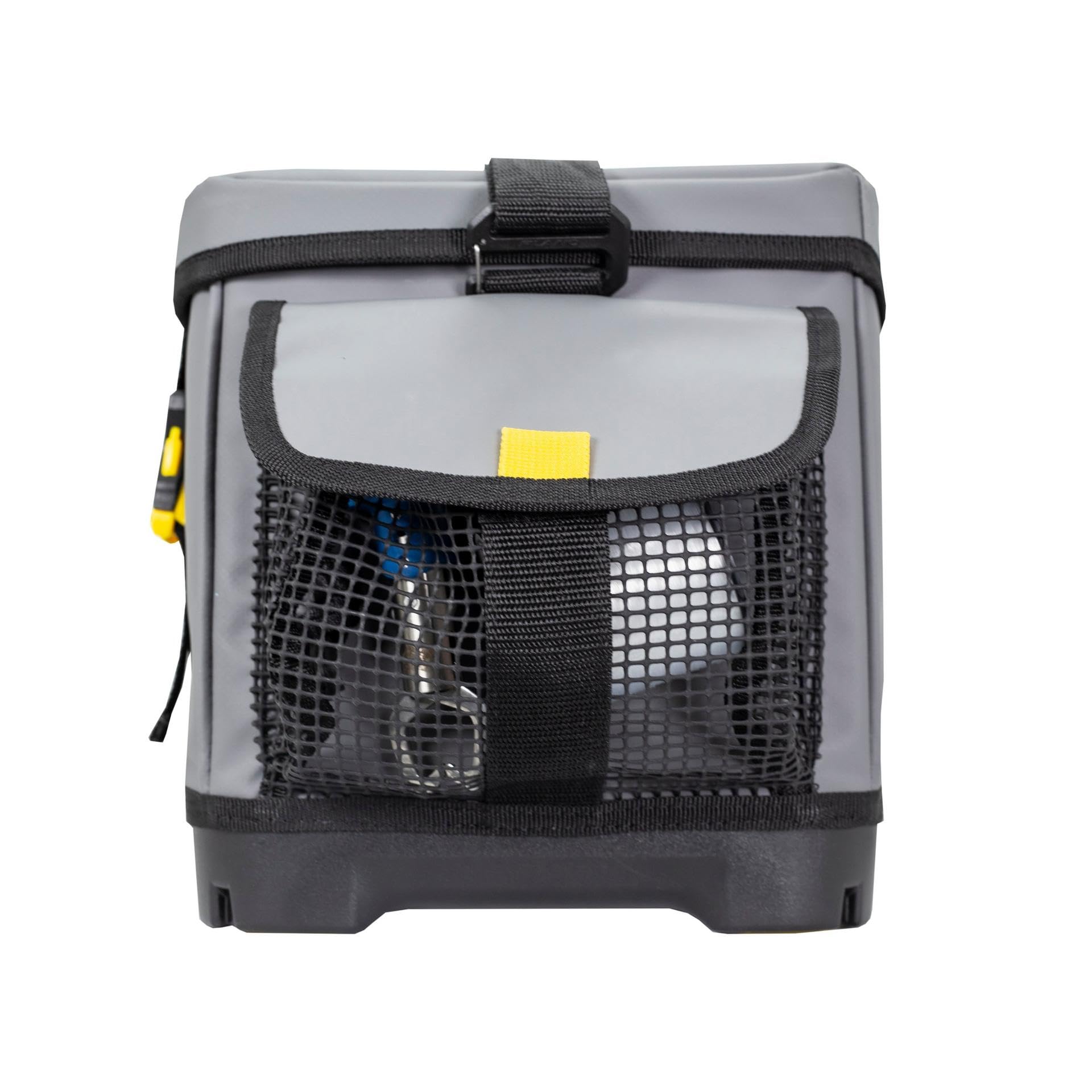 Plano Z-Series 3700 Tackle Bag in boat use showing organized rigging